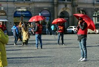 Sněmovní rozpočtový výbor dnes návrh proti takzvaným deštníkářům z centra Prahy
